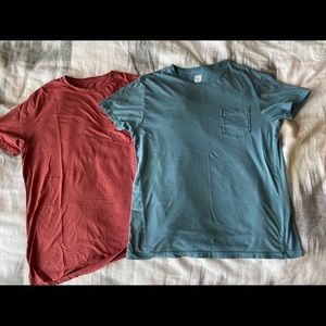 J. Crew pocket tee bundle